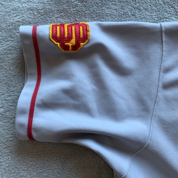 Game Worn/Player-Issued Nike USC Trojans Button-Up Baseball Jersey. XL. - Picture 5 of 13